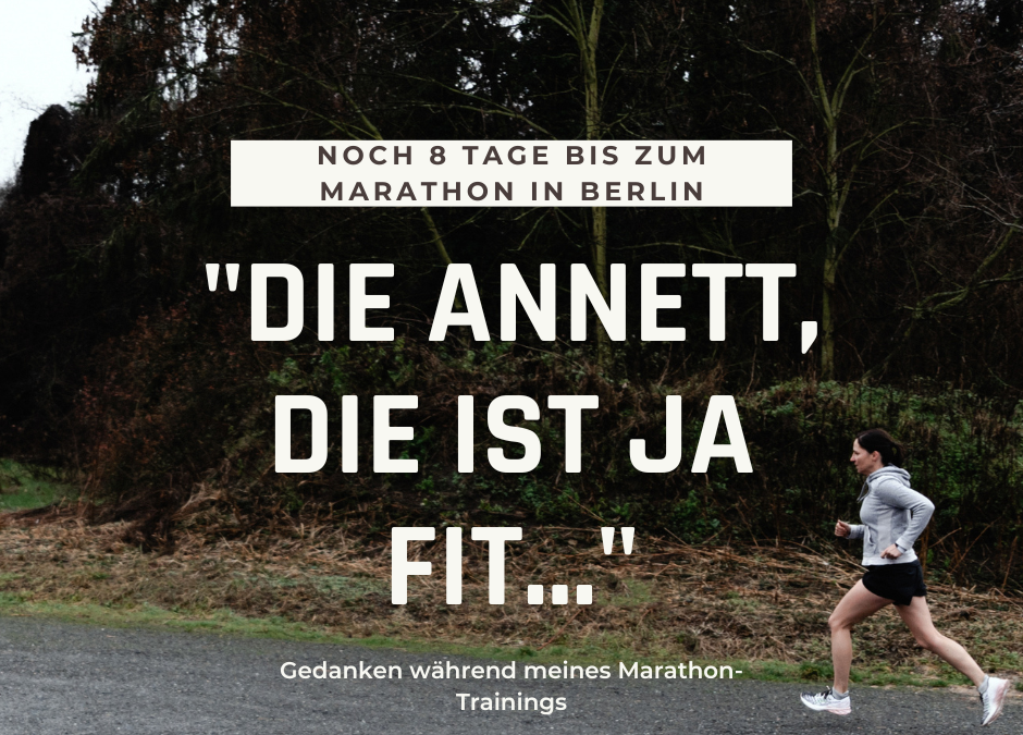 Noch 8 Tage bis zum Berlin Marathon